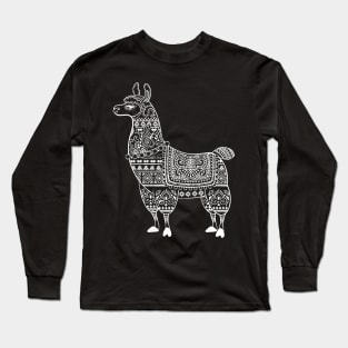 Cute Llama Long Sleeve T-Shirt